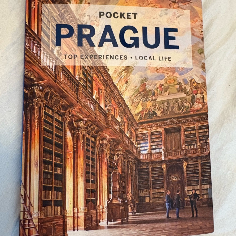 Prague Drawstring Backpack and Pocket Guide Book - Picture 4 of 5